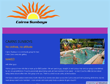 Tablet Screenshot of cairnssunboys.net